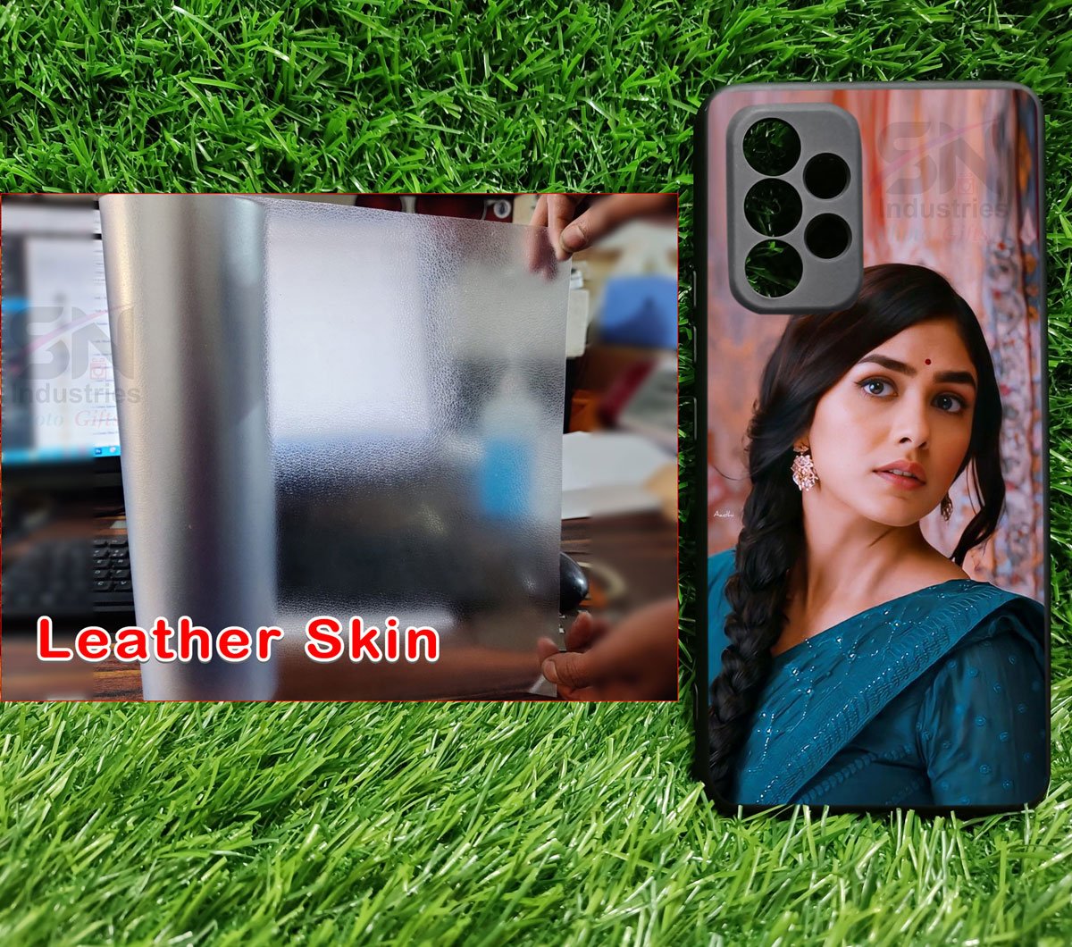 Carbon Skin With Cloth Candy Case